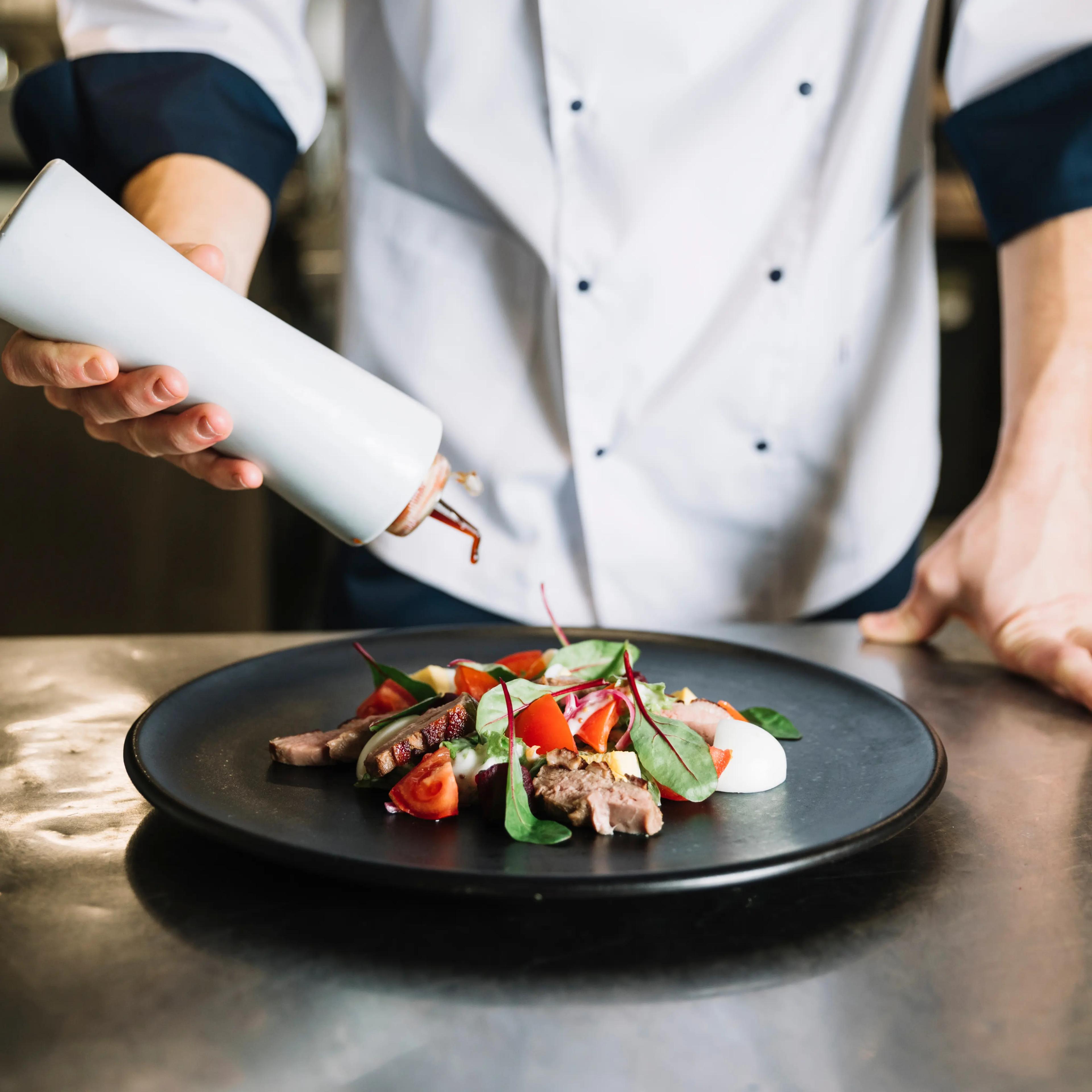 Plated dish